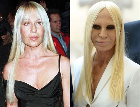 young donatella versace photoshoot|donatella versace before and after.